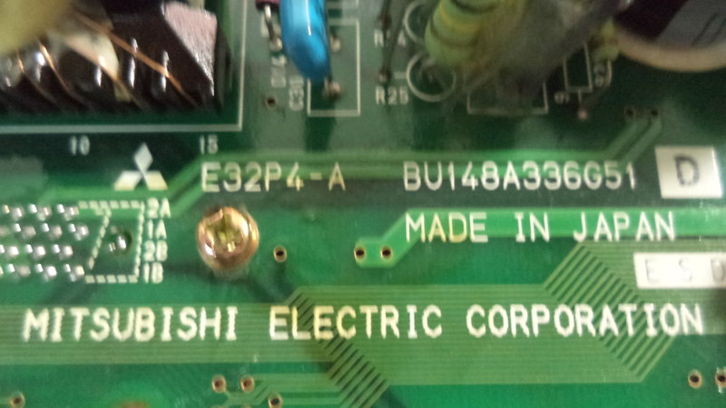 MITSUBISHI ELECTRIC CORPORATION MADE IN JAPAN E32P4-A BU148A336G51